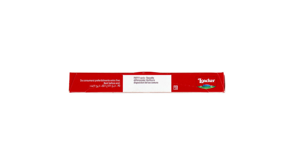 Loacker Choco & Cereals Barrette Di Wafer E Cioccolato Al Latte Con Crema Al Cioccolato 25gx4