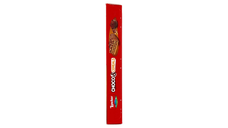 Loacker Choco & Cereals Barrette Di Wafer E Cioccolato Al Latte Con Crema Al Cioccolato 25gx4