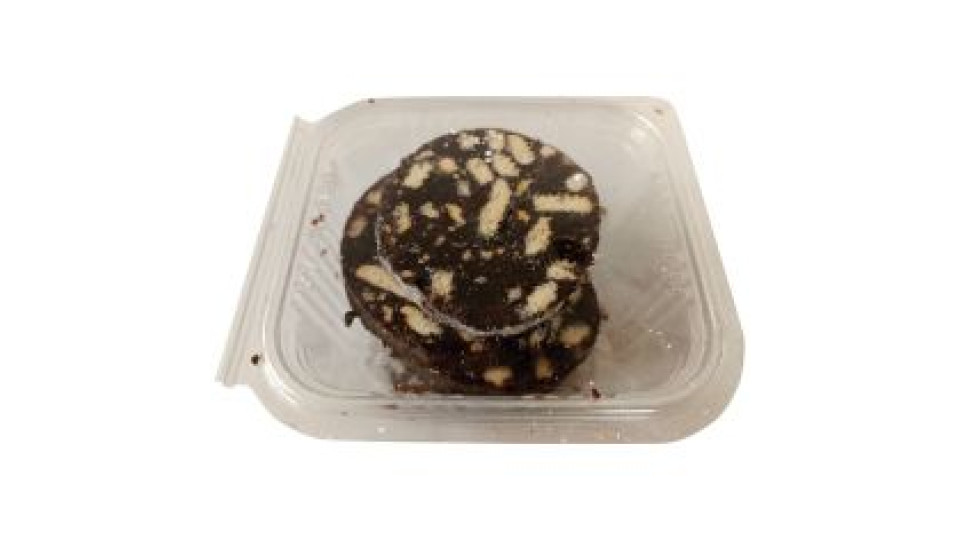 Pasticceria Modenese Salame Dolce Al Cioccolato Con Biscotti Croccanti 150g
