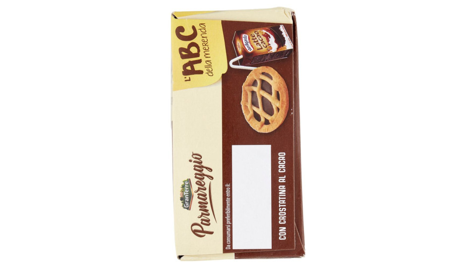 Parmareggio L'abc Della Merenda Con Crostatina Al Cacao