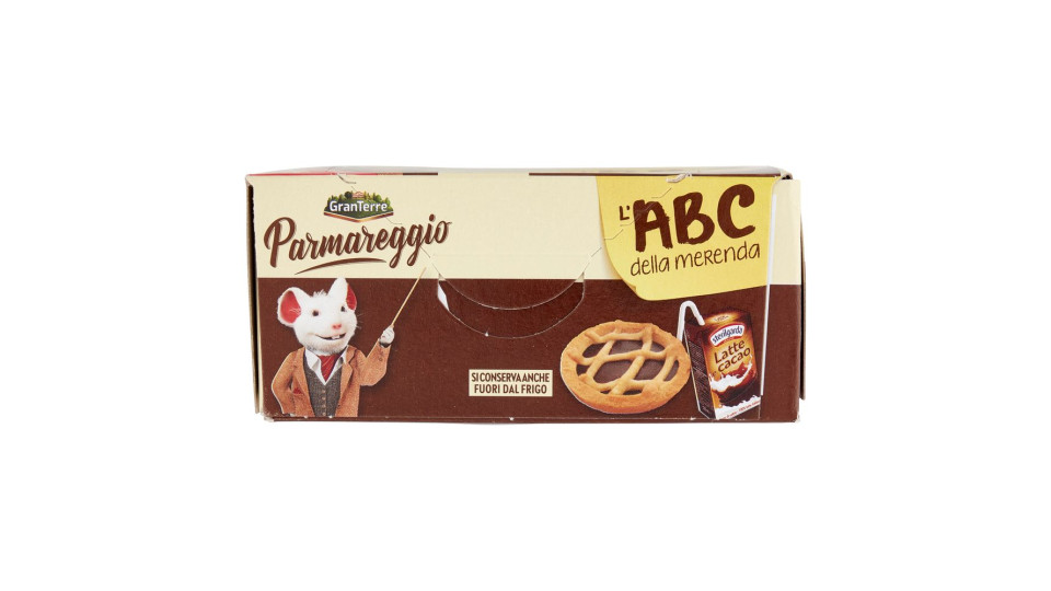 Parmareggio L'abc Della Merenda Con Crostatina Al Cacao