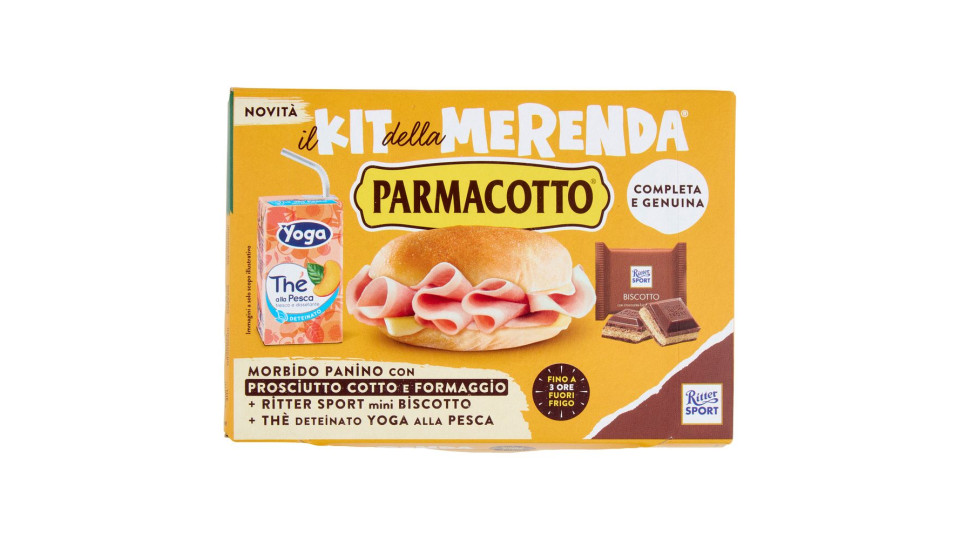 Parmacotto Il Kit Della Merenda Prosciutto Cotto E Formaggio
