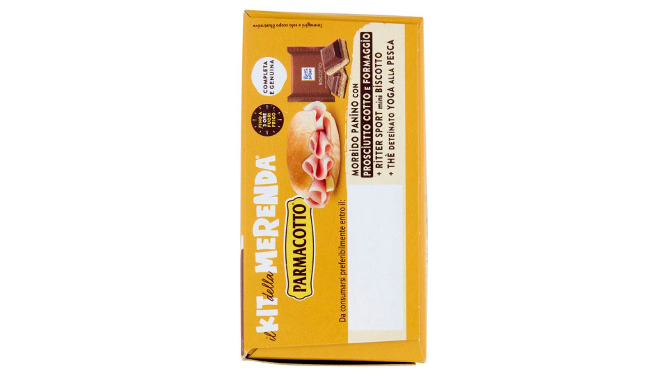 Parmacotto Il Kit Della Merenda Prosciutto Cotto E Formaggio