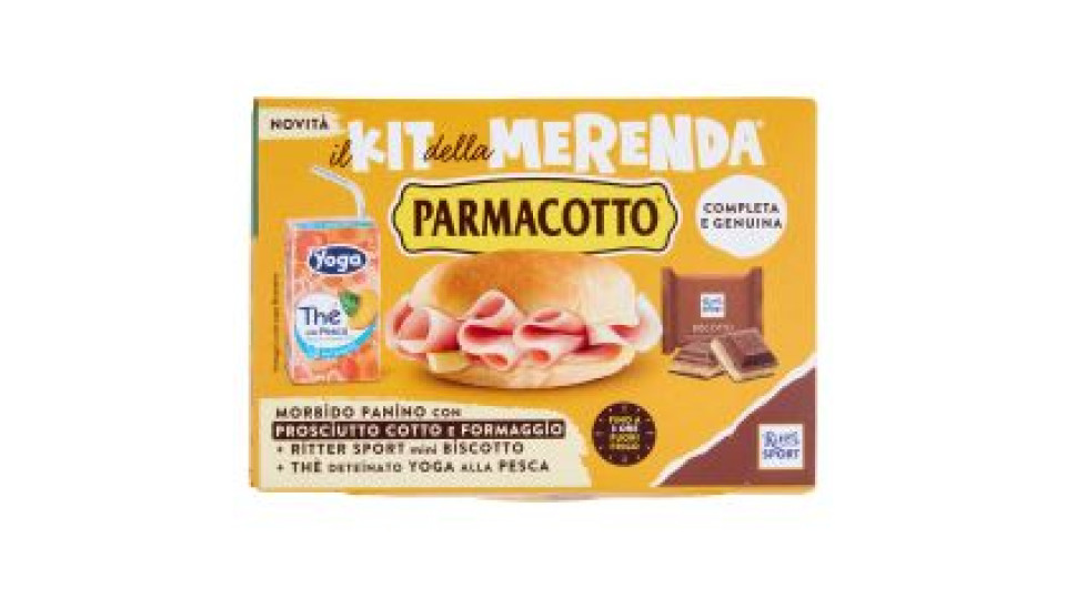 Parmacotto Il Kit Della Merenda Prosciutto Cotto E Formaggio