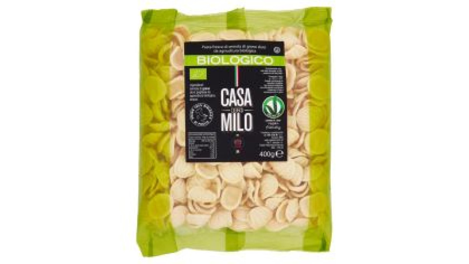 Casa Milo Biologico Orecchiette Bio 400 G