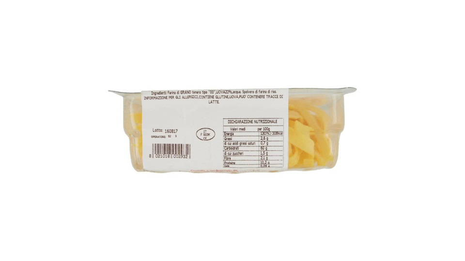 Pasta Piccinini Tagliatelle 0,250 Kg