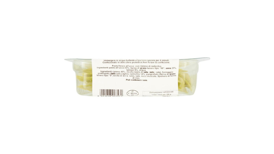 Pasta Piccinini Tortelli Al Radicchio 0,250 Kg