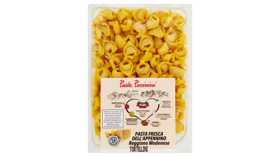 Pasta Piccinini Pasta Fresca Dell'appennino Reggiano Modenese Tortellini 0,500 Kg
