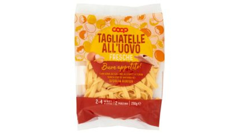 Tagliatelle All'uovo Fresche 250 G