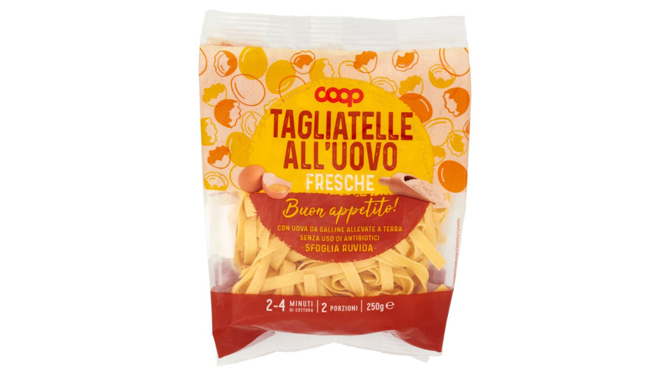 Tagliatelle All'uovo Fresche 250 G