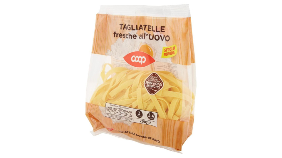 Tagliatelle All'uovo Fresche 250 G