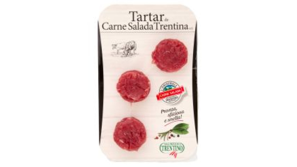 Salumificio Trentino Tartar De Carne Salada Trentina S.r.l. 3 X 40 G