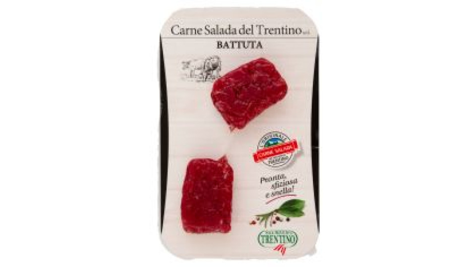 Salumificio Trentino Carne Salada Del Trentino S.r.l. Battuta 2 X 60 G