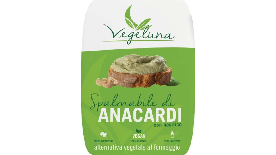 Spalmabile Di Anacardi Al Basilico Vageluna 160 G