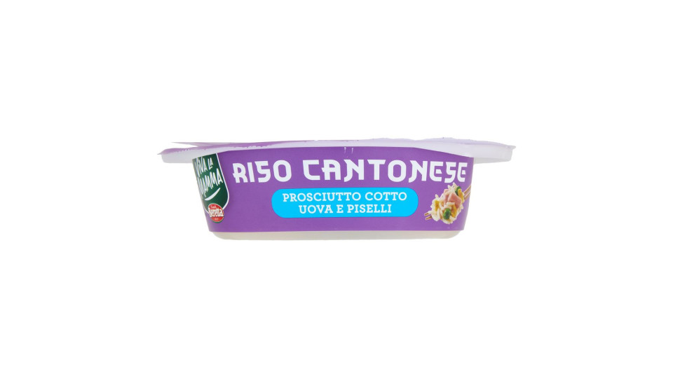Viva La Mamma Riso Cantonese Prosciutto Cotto Uova E Piselli 220 G