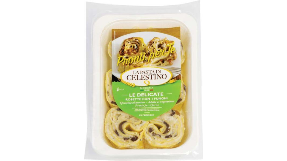 Rosette Con Funghi La Pasta Di Celestino