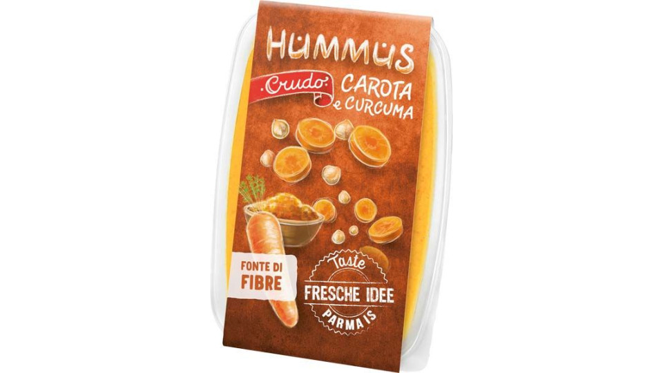 Hummus Di Ceci Con Carote E Curcuma Fresche Idee 150 G