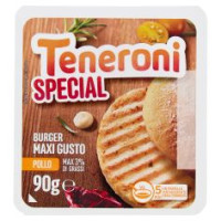 Teneroni Special Burger Maxi Gusto Pollo 90 G