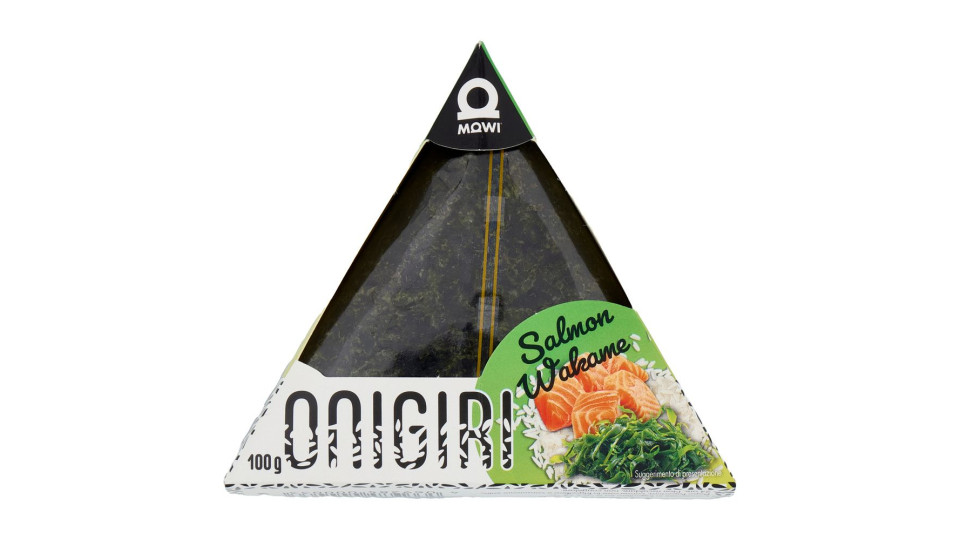 Mowi Onigiri Salmon Wakame 100 G