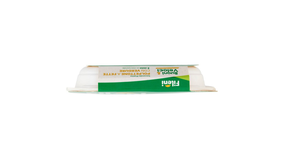 Fileni Buoni & Veloci Secondo Piatto Polpettone A Fette Con Verdure 220 G