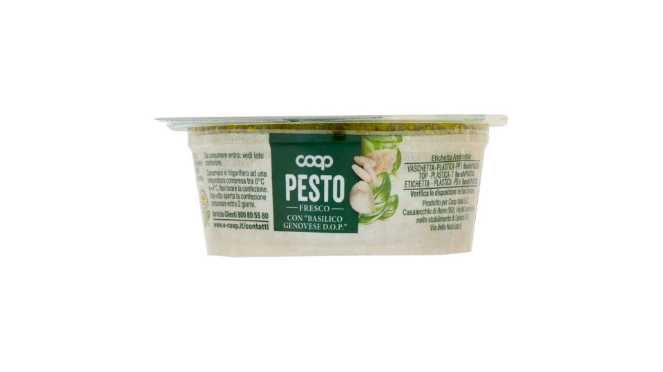 Pesto Fresco Con 'basilico Genovese D.o.p.' 140 G