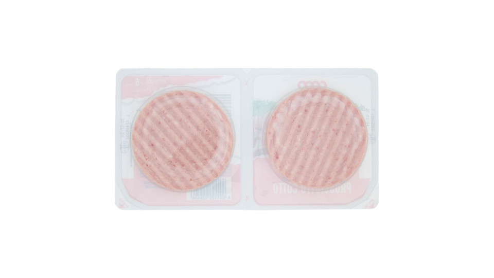 Hamburger Con Prosciutto Cotto 2 X 75 G