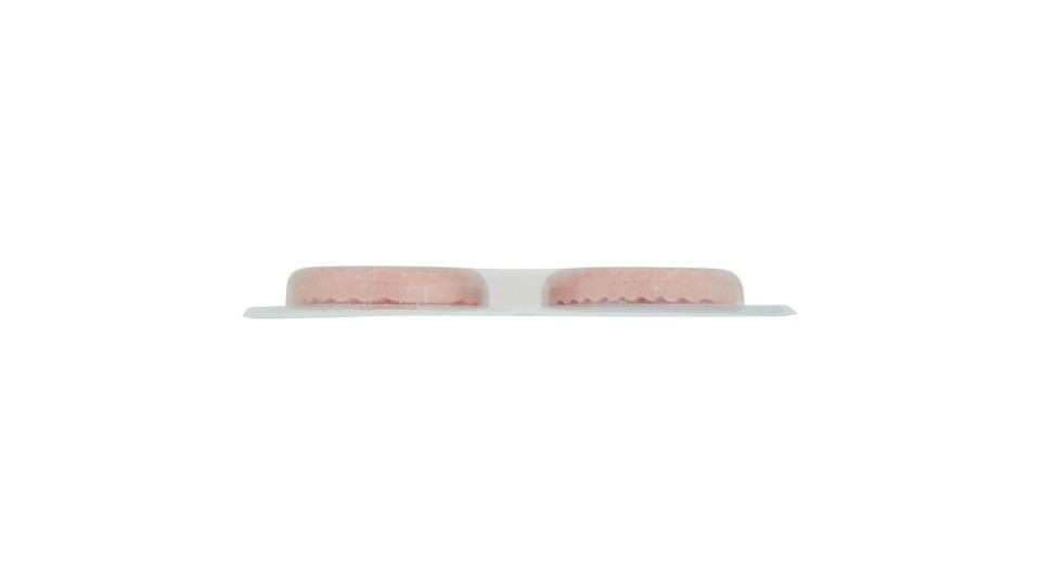Hamburger Con Prosciutto Cotto E Mozzarella 2 X 75 G