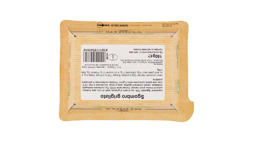 Medusa Le Specialità Di Mare Sgombro Grigliato 150 G