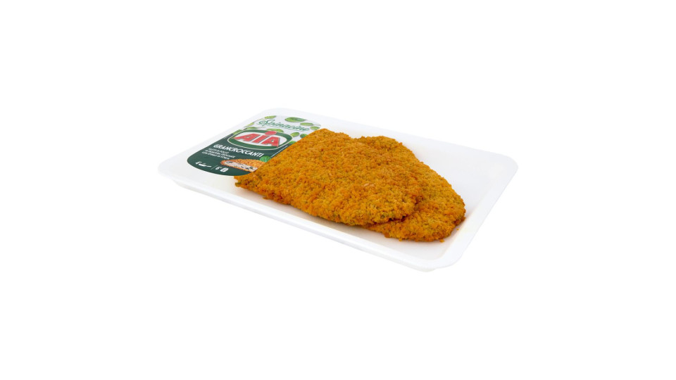 Aia Spinacine Grancroccanti Filetti Di Pollo In Panatura Croccante Con Spinaci In Foglia 0,300 Kg