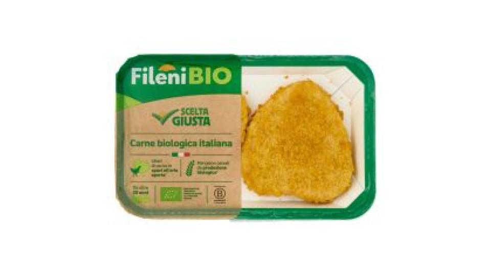 Fileni Bio Cotolette Di Petto Di Pollo Bio 0,220 Kg