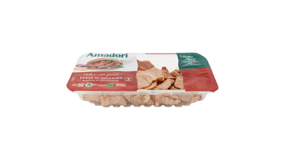 Amadori Kebab Di Tacchino 0,280 Kg