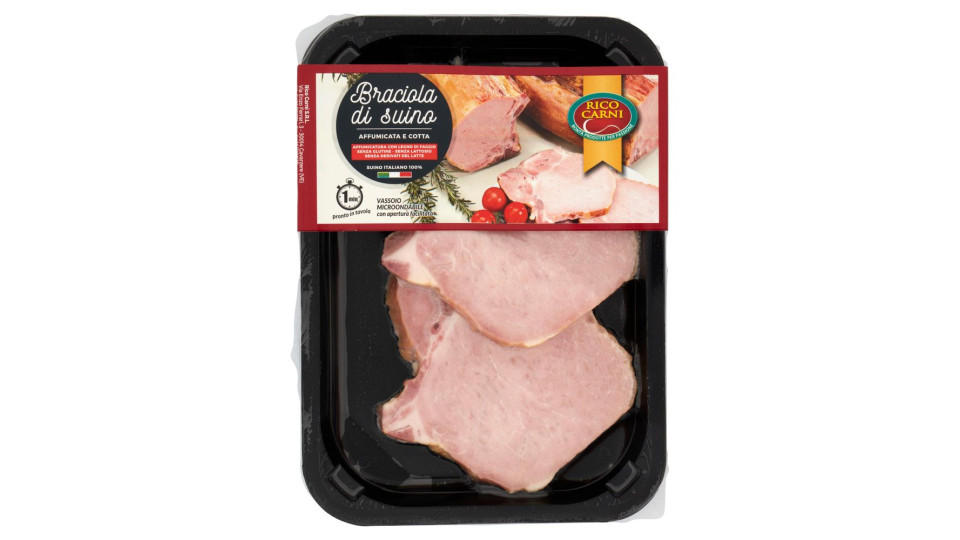 Rico Carni Braciola Di Suino Affumicate E Cotta 300 G Ca