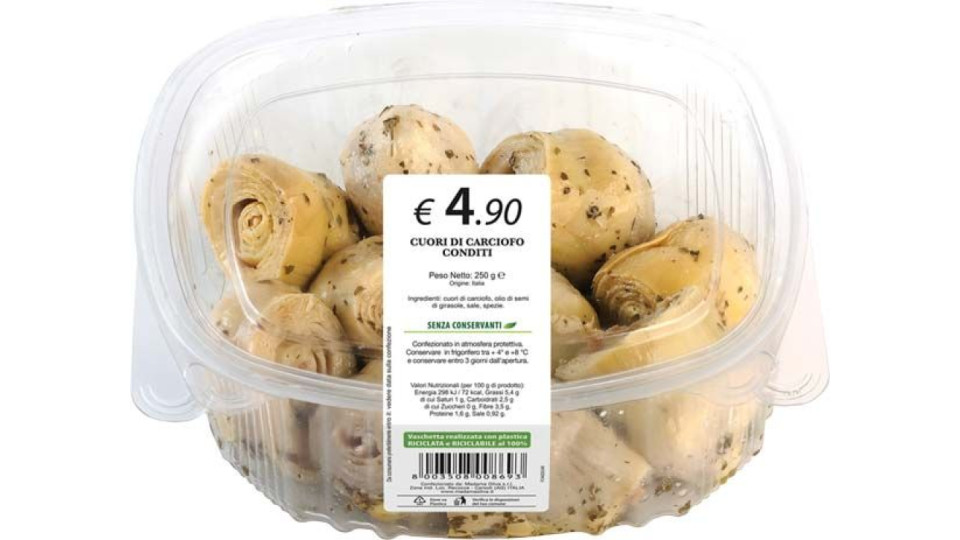 Cuori Di Carciofo Madama Oliva 250 G