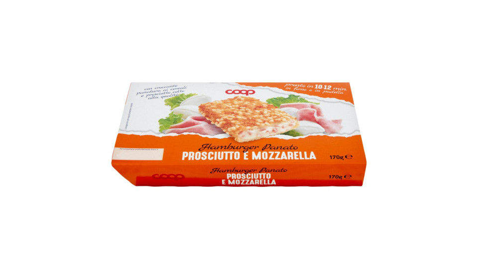 Hamburger Panato Prosciutto E Mozzarella 2 X 85 G