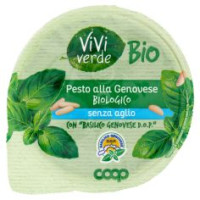 Pesto Alla Genovese Biologico Senza Aglio Con 'basilico Genovese D.o.p.' 120 G