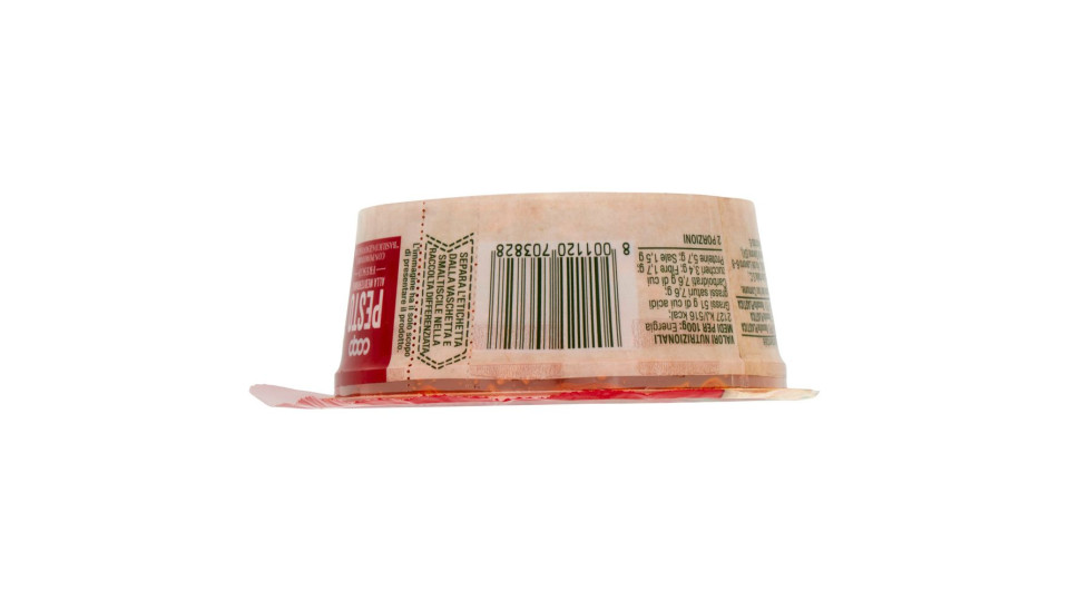 Pesto Alla Mediterranea Fresco Con Pomodori E 'basilico Genovese D.o.p.' 140 G