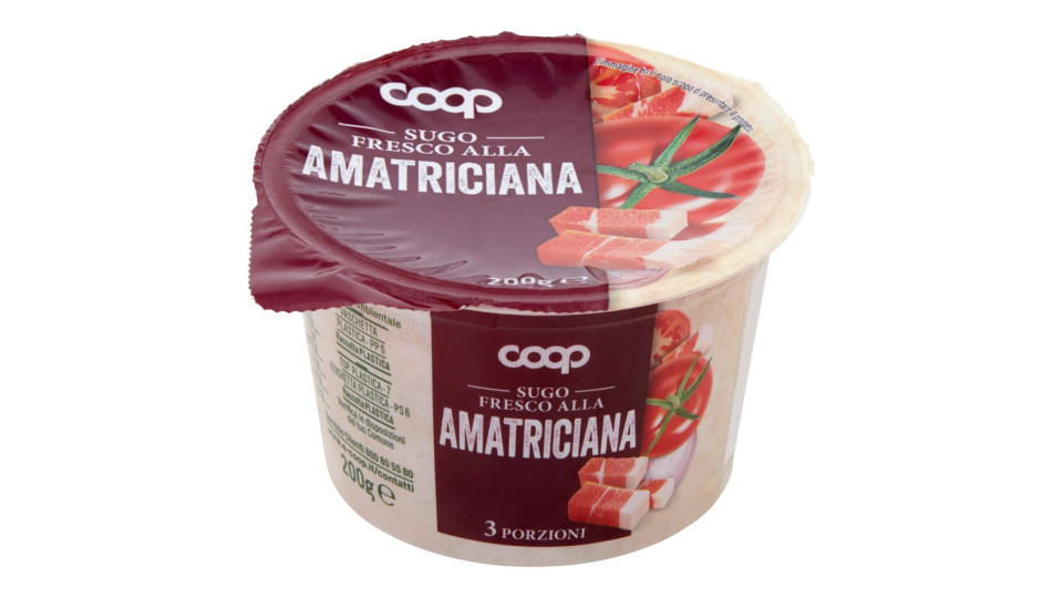 Sugo Fresco Alla Amatriciana 200 G