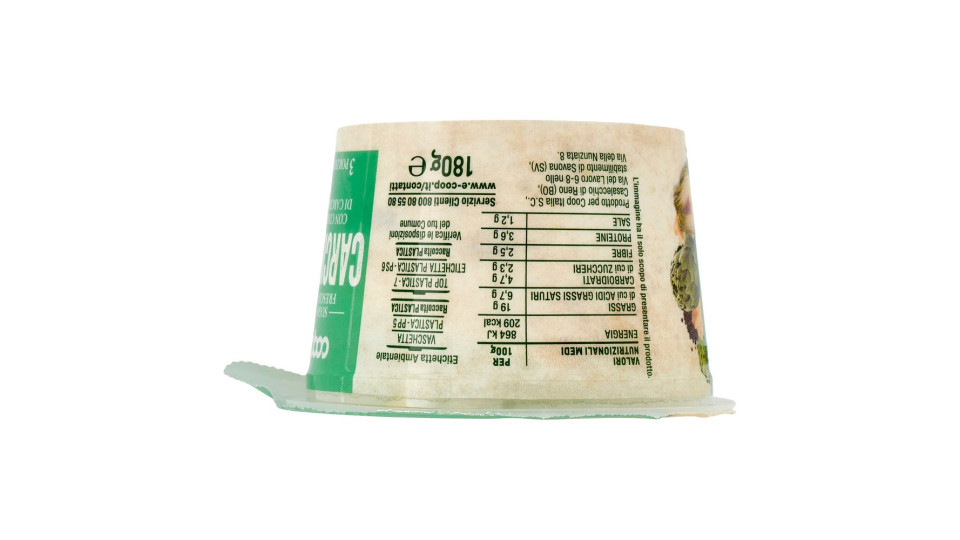 Sugo Fresco Ai Carciofi Con Cuori Di Carciofo 180 G