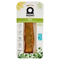 Mowi Gourmet Deli Trancio Di Salmone Affumicato A Caldo Limone & Prezzemolo 125 G