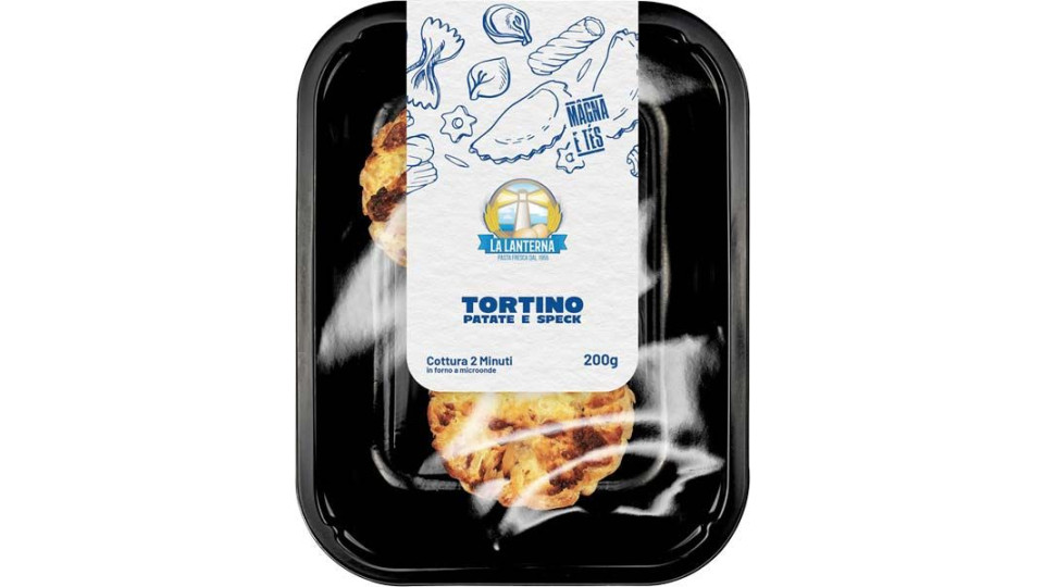 La Lanterna Tortino Di Patate Con Speck E Formaggio Da Forno 200g