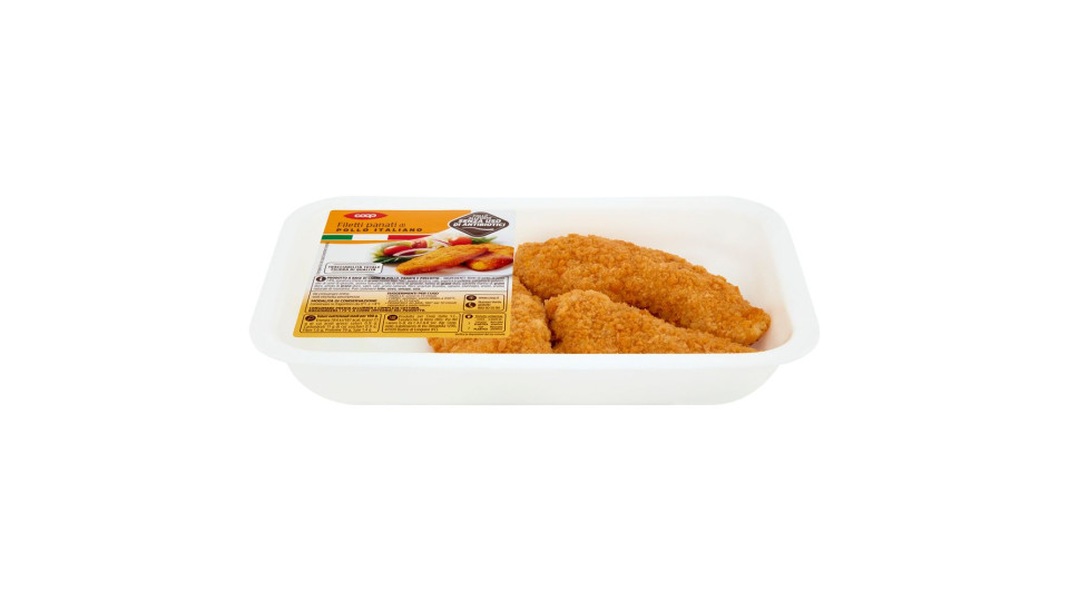 Filetti Panati Di Pollo Italiano 0,220 Kg