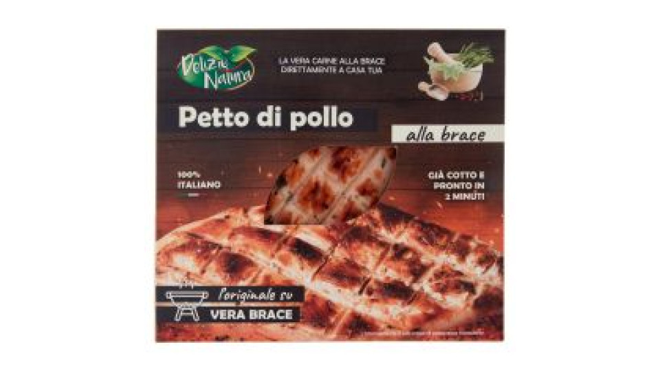 Delizie Natura Petto Di Pollo Alla Brace 0,150 Kg