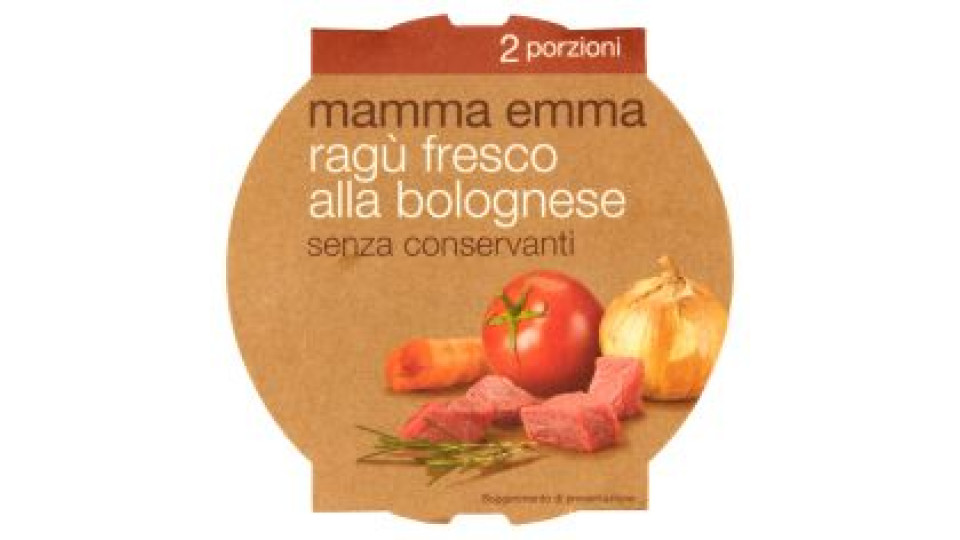 Mamma Emma Ragù Fresco Alla Bolognese 140 G