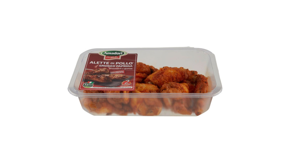 Amadori Alette Di Pollo Smoked Paprika 0,500 Kg