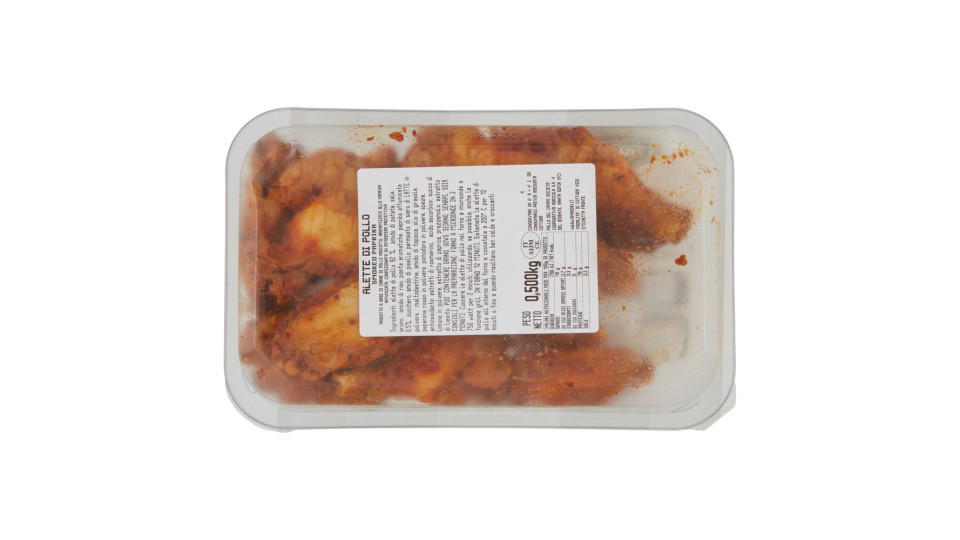 Amadori Alette Di Pollo Smoked Paprika 0,500 Kg