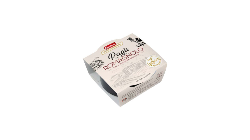 Spadoni Ragù Romagnolo Senza Glutine Dalla Tradizione Artigianale 180g