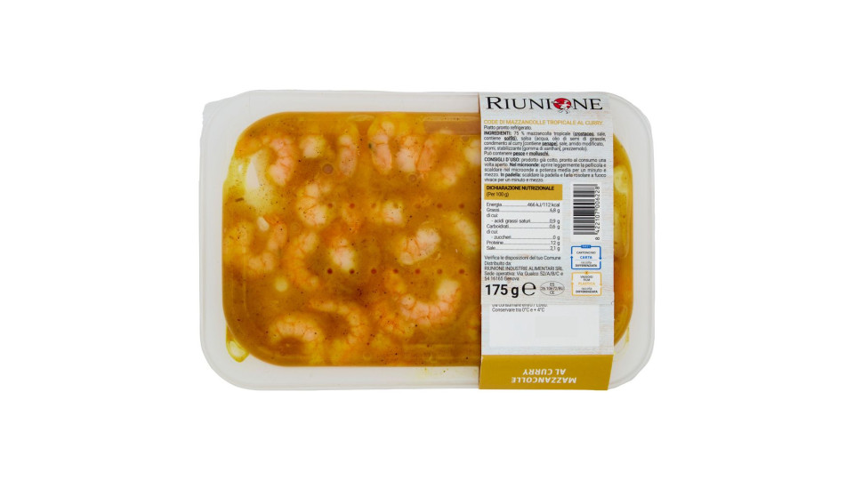 Riunione Mazzancolle Al Curry 175 G