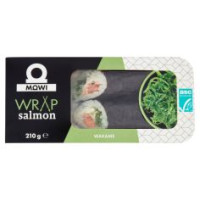 Mowi Wrap Salmon Wakame 210 G