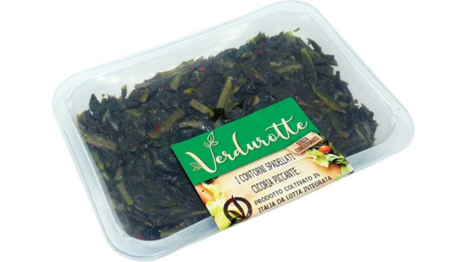 Verdurotte Cicoria Piccante Spadellata Come Contorno Pronto Da Gustare 280g