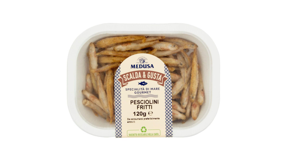 Medusa Scalda & Gusta Pesciolini Fritti 120 G